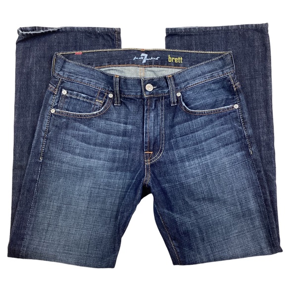 7 For All Mankind Brett Bootcut Jeans - Picture 5 of 13